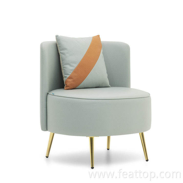 Latest Design European Style Leisure Sofa For Waiting Room Modern Office Furniture Sofa